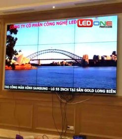 Màn hình ghép Samsung 55inch thiết kế mỏng, hiển thị hình ảnh sắc nét