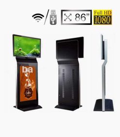 Màn hình quảng cáo LCD chân đứng ngang dọc 65 inch