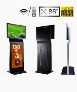 Màn hình quảng cáo LCD chân đứng ngang dọc 65 inch