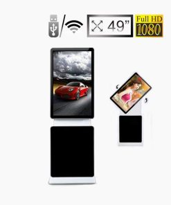 Màn hình quảng cáo LCD SAMSUNG / LG xoay 360 độ 49 inch