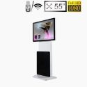 Màn hình quảng cáo chân đứng 2 mặt 49 inch SAMSUNG / LG  