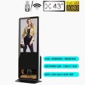 Màn hình quảng cáo LCD xoay 360 độ 32 inch