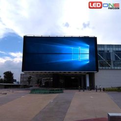 Thi công màn hình Led P5 ngoài trời chùa Bái Đính, Ninh Bình  