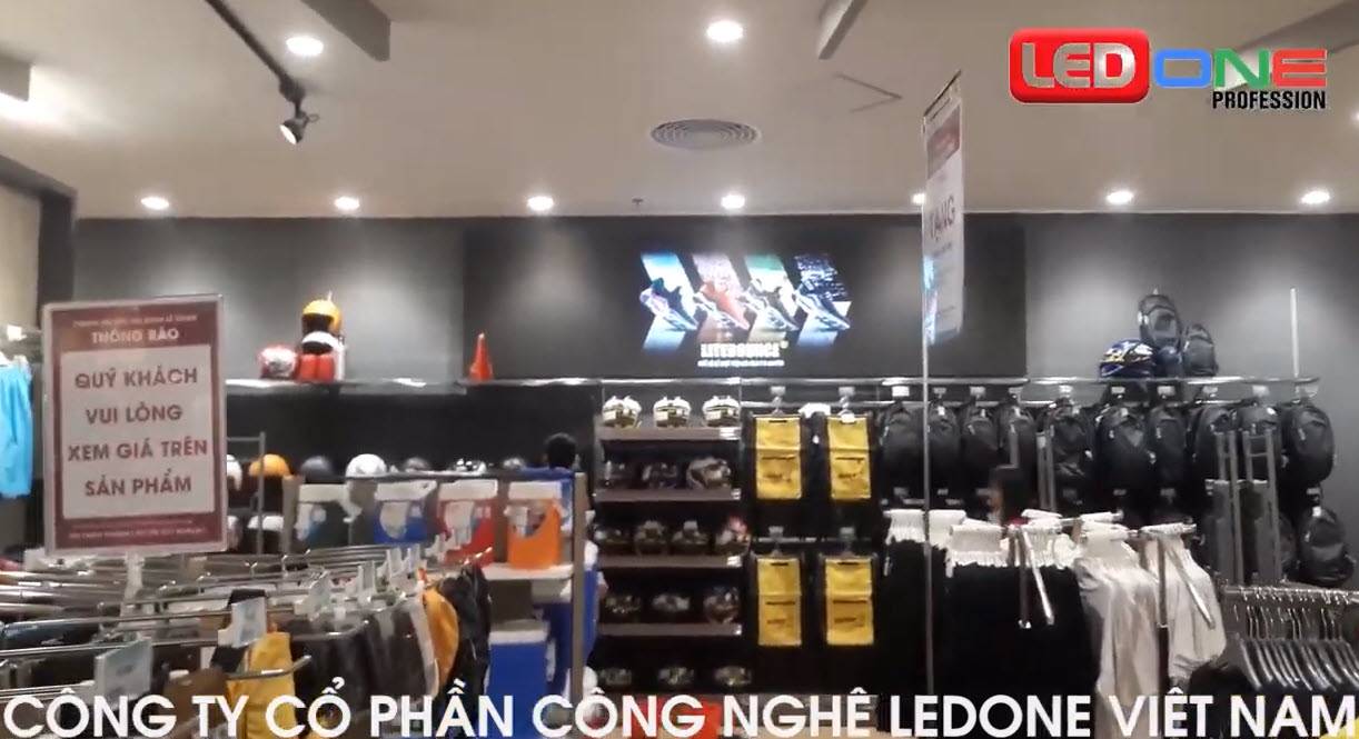 LEDONE thi công màn hình LED tại Biti's Việt Nam  