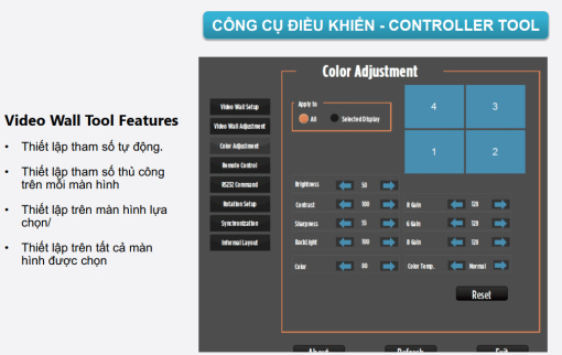 man hinh ghep chau au 49 inch ultra narrow bezel video wall displays hinh 8 1