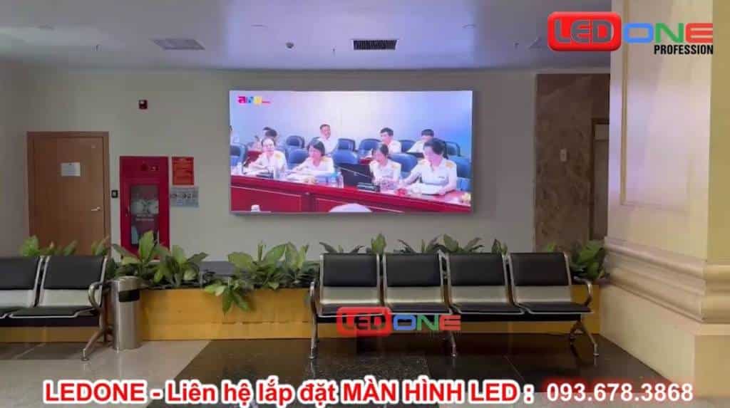 Thi công Màn hình LED P2 Tổng Cục Thuế - 123 Lò Đúc, Hà Nội  