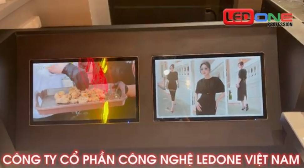 Thi công màn hình quảng cáo treo tường 22 inch tại Hotel Hạ Long Central  