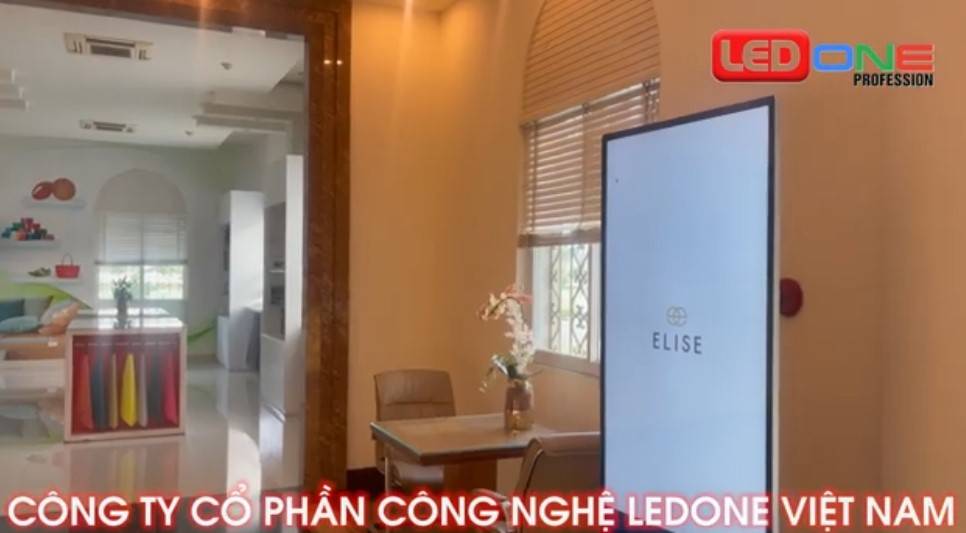 Thi công lắp đặt màn hình quảng cáo Wifi 55 inch tại công ty Nhựa Phúc Lâm  