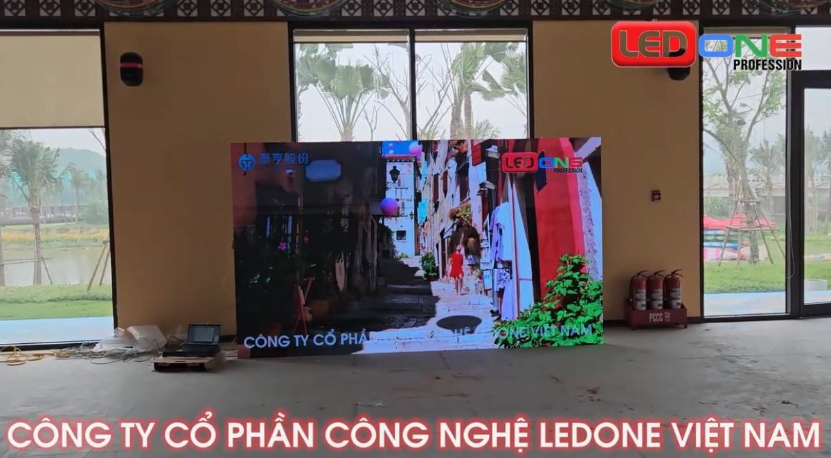 Thi Công Màn Hình LED P2.6 Khu Nghỉ Dưỡng Flamingo Tuyên Quang  