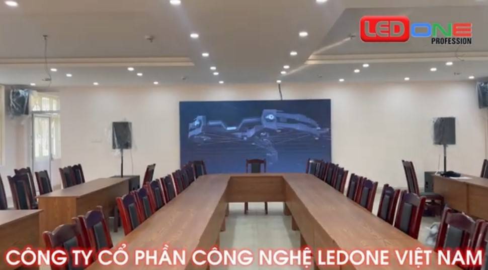 Thi công màn hình LED trong nhà P2 siêu thị AEON Hải Phòng  